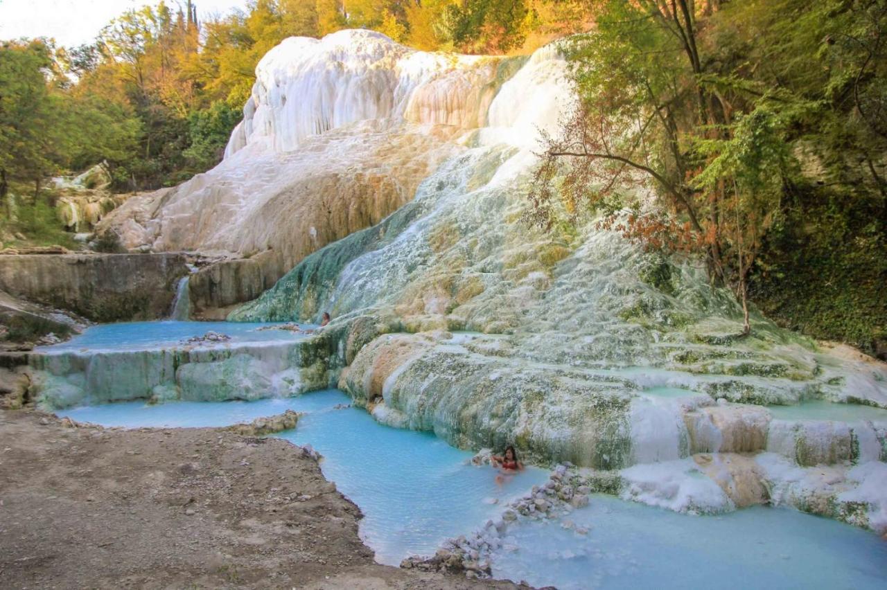 Amiter Bagni San Filippoアパートメント エクステリア 写真